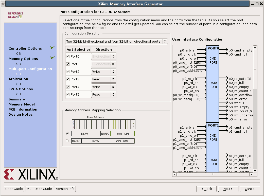 USB-FPGA Module 1.15, MIG screen 7